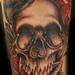 Tattoos - Skull and rose - 85974